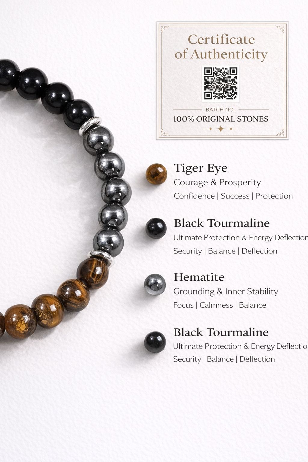Fertility Support Premium Crystal Bracelet Men & Women