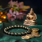 Natural Premium Pyrite Crystal Bracelet Men & Women