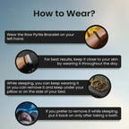 Natural Premium Pyrite Crystal Bracelet Men & Women