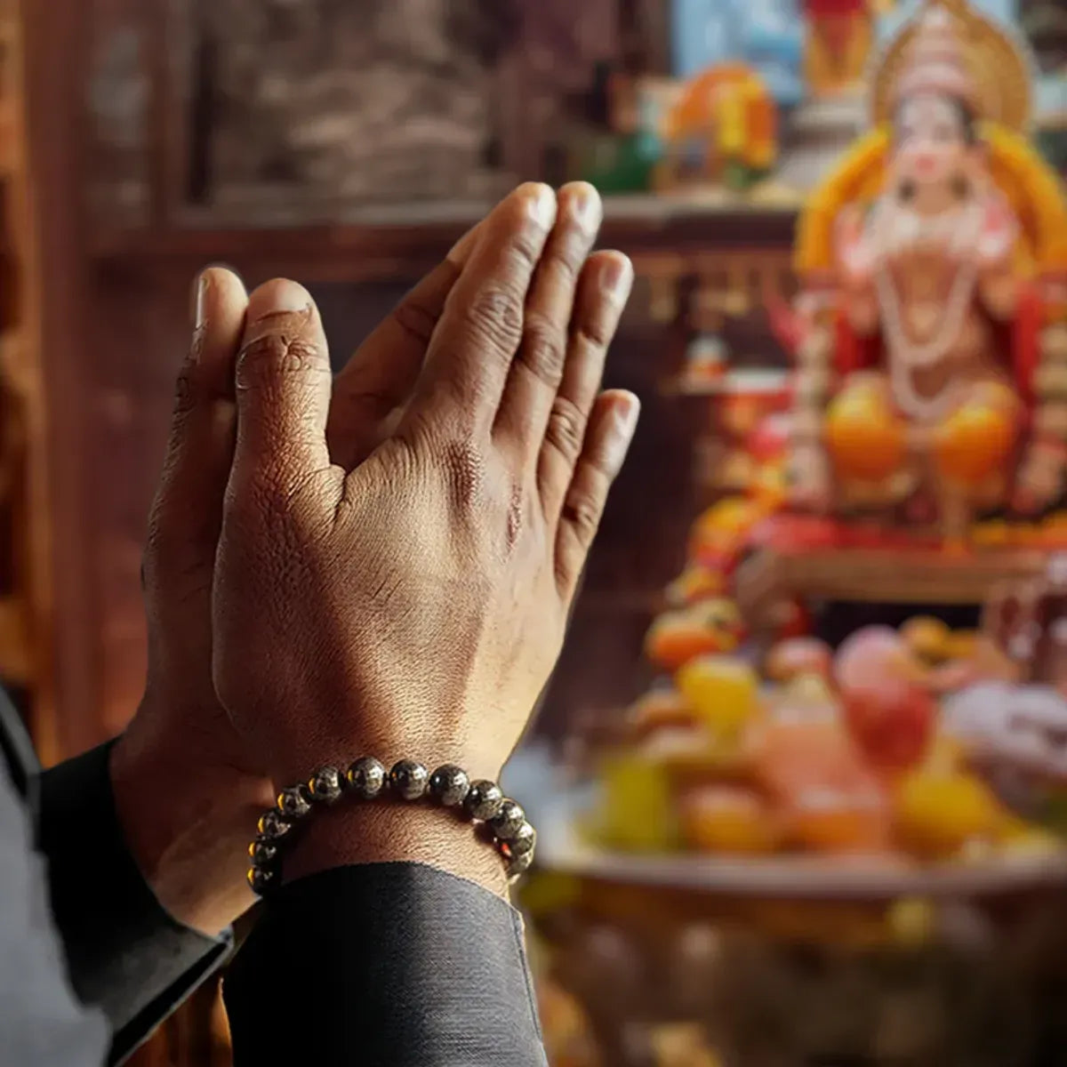 Natural Premium Pyrite Crystal Bracelet Men & Women