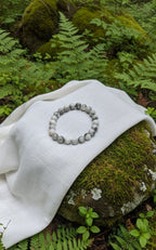 White Premium Moonstone Crystal Bracelet Men & Women