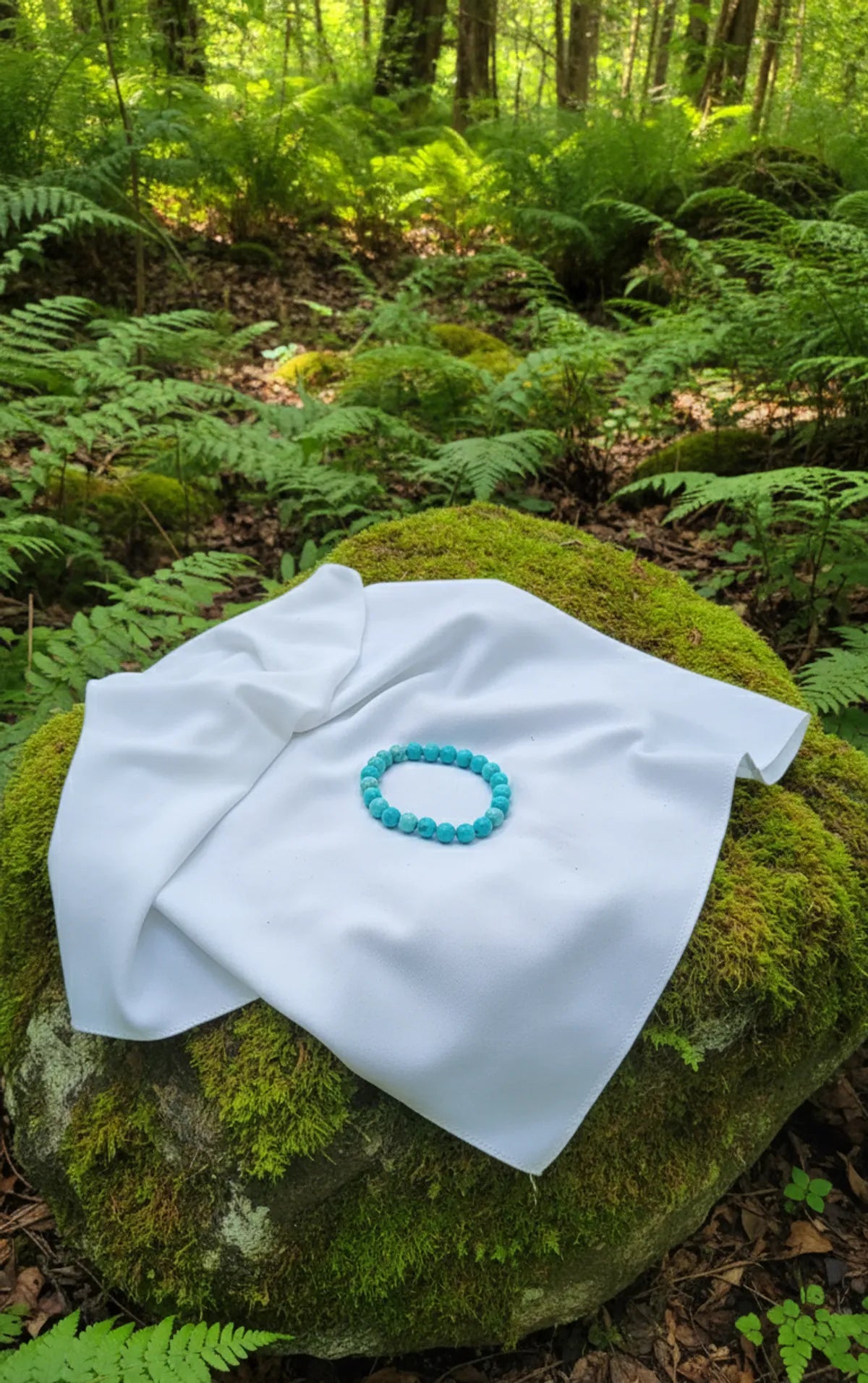 Sky Blue Premium Firoza Crystal Bracelet Men & Women