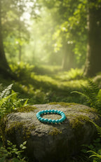 Sky Blue Premium Firoza Crystal Bracelet Men & Women