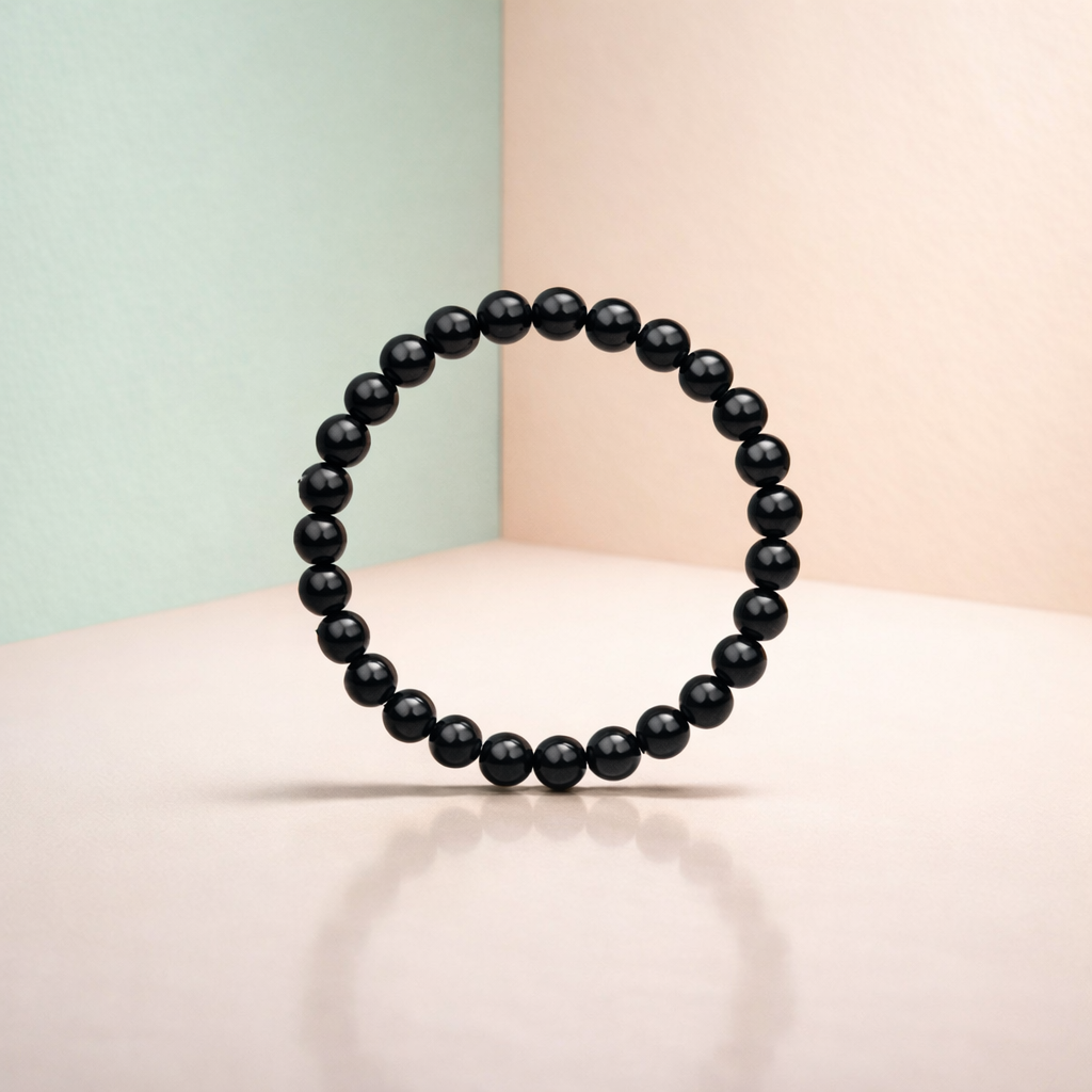Black Premium Tourmaline Crystal Bracelet Men & Women