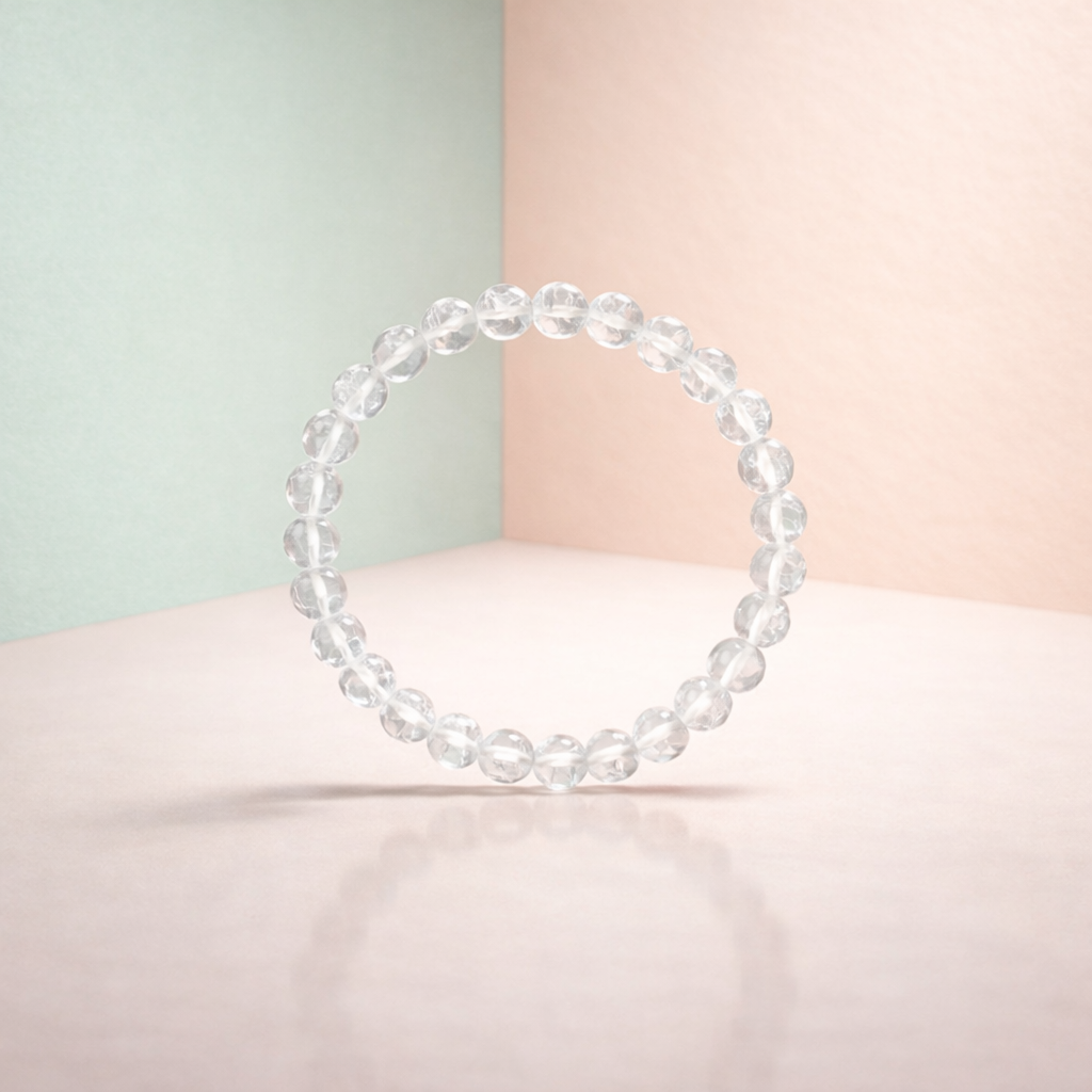 Clear Premium Quartz Crystal Bracelet Men & Women