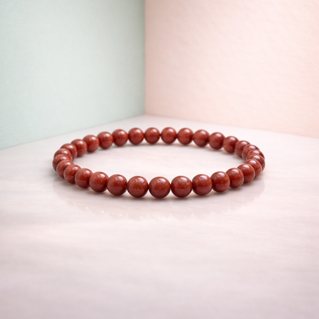 Red Premium Jasper Crystal Bracelet Men & Women