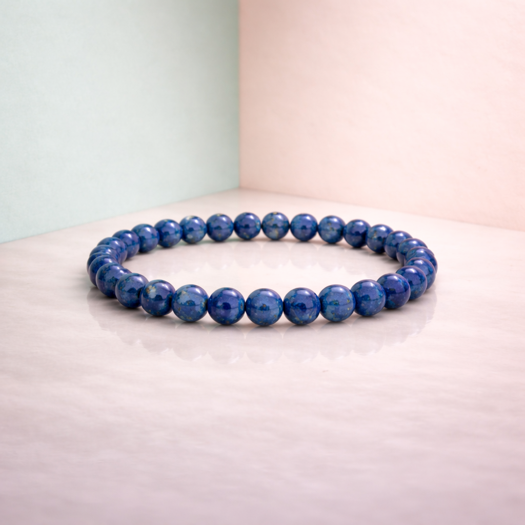 Navy Blue Premium Lapis Lazuli Bracelet Men & Women