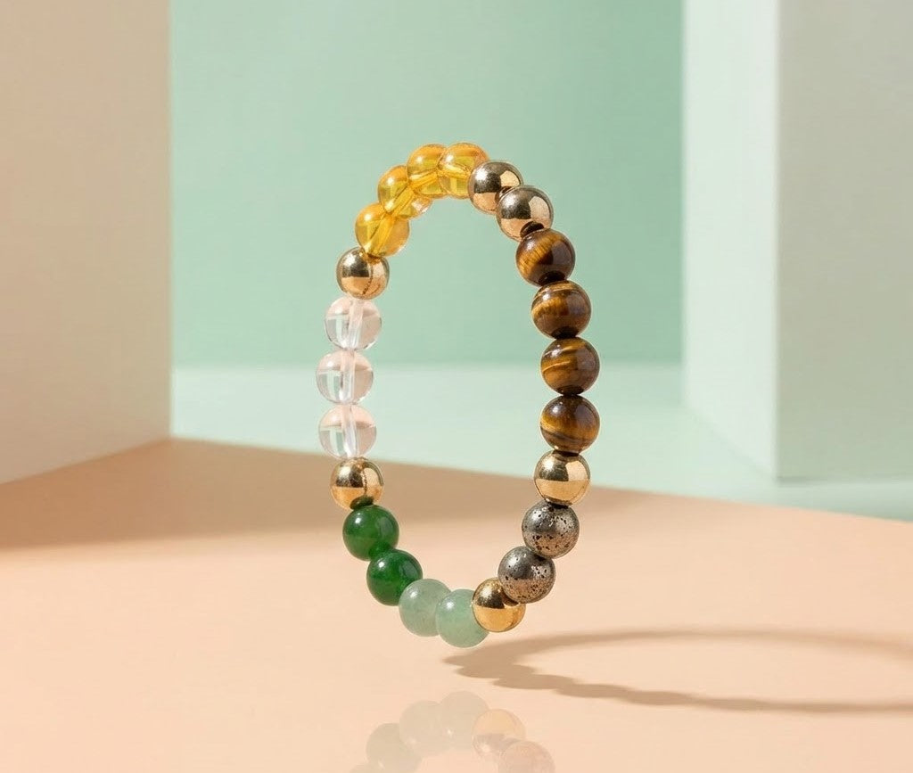 Dhan Yog Premium Crystal Energy Bracelet Men & Women