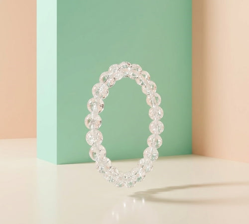 Clear Premium Quartz Crystal Bracelet Men & Women